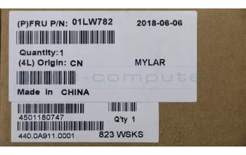 Lenovo 01LW782 MECHANICAL FRU MYLAR SSD LRV2