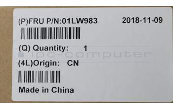 Lenovo 01LW983 MECH_ASM Touch ASM IVO Laibao