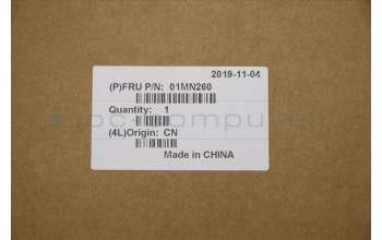 Lenovo 01MN260 FRU IO shield Mylar w/Oculus