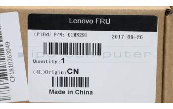 Lenovo 01MN291 MECHANICAL Think Logo LED holder tube