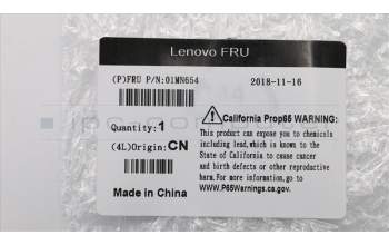 Lenovo 01MN654 MECHANICAL AVC,CSR B360 R/IO Shielding