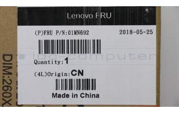 Lenovo 01MN692 MECHANICAL hinge cover White