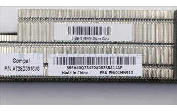 Lenovo 01MN913 HEATSINK 35+40W DIS Thermal module