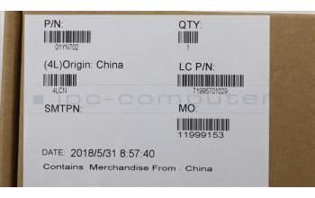 Lenovo 01YN702 NB_KYB FRU COMO NM,LTN,KB,SV,CFR