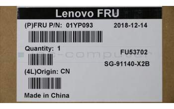 Lenovo 01YP093 NB_KYB FRU COMO SK,LTN,KB,BK,GR
