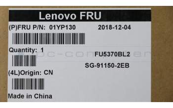 Lenovo 01YP130 NB_KYB FRU COMO SK,LTN,KB-BL,BK,ES