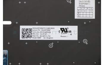 Lenovo 01YP167 Interne Tastatur, Bulgarisch, Schwarz, Nicht beleuchtet