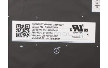 Lenovo 01YP184 NB_KYB FRU COMO SK,PMX,KB,BK,SI