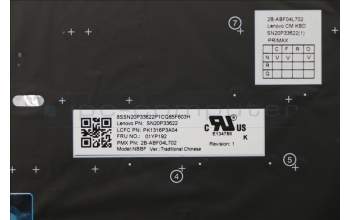 Lenovo 01YP192 NB_KYB FRU COMO SK,PMX,KB,BK,TW