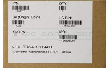 Lenovo 01YP227 Keyboard Internal, Turkish, Black, Backlight, UK