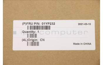 Lenovo 01YP232 NB_KYB FRU COMO SK,PMX,KB-BL,BK,TW
