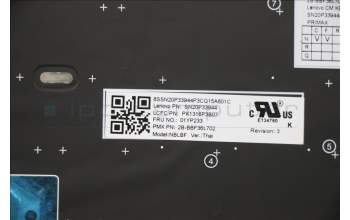 Lenovo 01YP233 NB_KYB FRU COMO SK,PMX,KB-BL,BK,TH