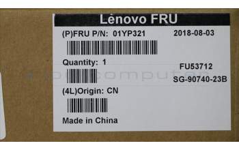 Lenovo 01YP321 Interne Tastatur, Französisch (Kanada), Schwarz, Nicht beleuchtet