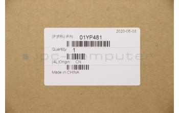 Lenovo 01YP481 Interne Tastatur, Französisch (Kanada), Schwarz, Hintergrundbeleuchtung