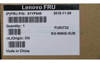 Lenovo NB_KYB FRU COMO NM,LTN,KB,BK,US für Lenovo ThinkPad E585 (20KV)