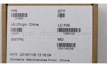 Lenovo 01YR440 Scharnier KIT_Scharnier_LH_SIlver