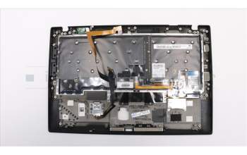 Lenovo 01YR628 MECH_ASM GRP_KBD_Bzl_SI,FPR_NFC,BK,CHY