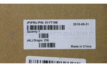 Lenovo 01YT159 TH-Tastatur, IT, DFN, BL