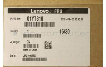 Lenovo 01YT310 ABDECKUNG, A-Abdeckung, WQ, LGD, IR KAM, Schwarz