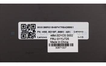 Lenovo 01YU725 FHD A-Cover for P1 IR MIC model with FHD Misc assembly