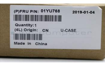 Lenovo 01YU768 Tast. + Blen. BGR, DK, ohne Fingerabdrucksensor, lateinischer Schriftsatz