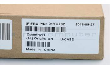 Lenovo 01YU782 Tast. + Blen. BGR, IT, ohne Fingerabdrucksensor, lateinischer Schriftsatz