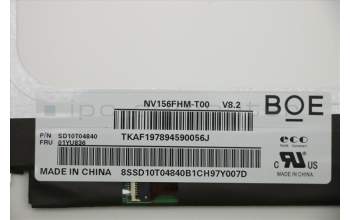 Lenovo 01YU836 FRU of SD10T04839 BOE 15.6 FHD IPS AG 25
