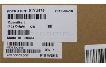 Lenovo 01YU975 MECH_ASM Smart Card Reader ASM