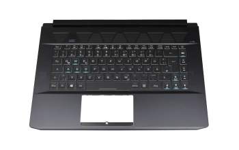 025.901I0.0001 Original Acer Tastatur inkl. Topcase DE (deutsch) schwarz/transparent/schwarz mit Backlight