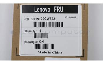 Lenovo 02CW322 MECH_ASM 704BT,No odd cover,HH