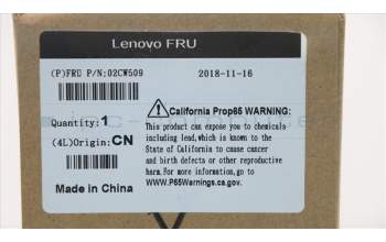 Lenovo 02CW509 MECHANICAL Rear Antenna Cover