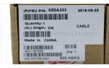 Lenovo 02DA333 FRU Power PCB cable