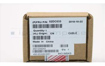 Lenovo 02DC033 KabelFRU DC-IN Jack W/ cable