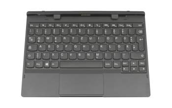 02DC167 Original Lenovo Tastatur inkl. Topcase DE (deutsch) schwarz/schwarz