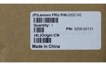 Lenovo 02DC193 Camera Assy