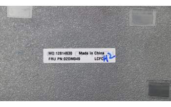 Lenovo 02DM049 COVER FRU COVER E595 D COVER SUBASSY BLK