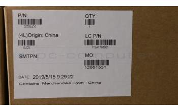 Lenovo 02DM429 COVER FRU COVER C-Cover Sub W/O FPR-ASM