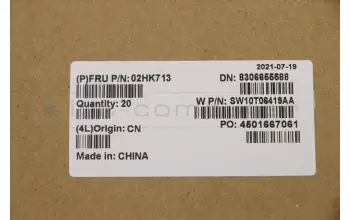Lenovo 02HK713 WIRELESS Wireless,CMB,FBC,L860 CHN