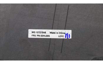 Lenovo 02HL005 MECH_ASM A-Cover,BLK,PPS,HD