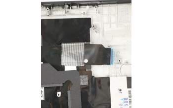 Lenovo 02HL657 C-Abdeckung mit Tastatur, Dänisch, Schwarz, Hintergrundbeleuchtung