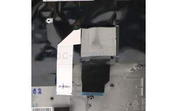 Lenovo 02HL669 C-Cover with keyboard,Hebrew,Black,WLAN