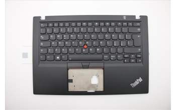 Lenovo 02HM219 C-Cover with keyboard,Italian,Black,Backlight