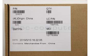 Lenovo 02HM219 C-Cover with keyboard,Italian,Black,Backlight