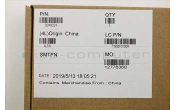 Lenovo 02HM224 MECH_ASM Ccov,NORDIC,BLKBD,BK,LTN