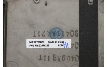 Lenovo 02HM229 MECH_ASM Ccov,SWE/FIN,BLKBD,BK,LTN