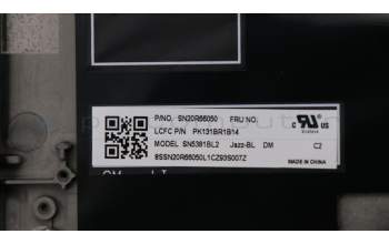 Lenovo 02HM279 MECH_ASM Ccov,DEN,BLKBD,FPR,BK,LTN