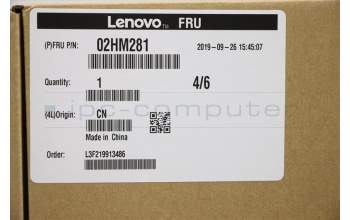 Lenovo 02HM281 MECH_ASM Ccov,EST,BLKBD,FPR,BK,LTN