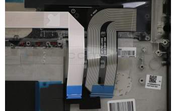 Lenovo 02HM289 C-Abdeckung mit Tastatur, Isländisch, Schwarz, Hintergrundbeleuchtung, Fingerabdruck