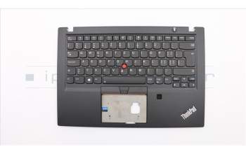Lenovo 02HM302 C-Abdeckung mit Tastatur, Schweiz, Schwarz, Hintergrundbeleuchtung