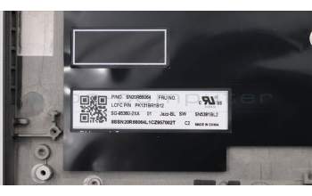 Lenovo 02HM302 C-Abdeckung mit Tastatur, Schweiz, Schwarz, Hintergrundbeleuchtung